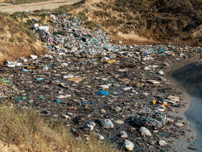 Skládka v přírodě